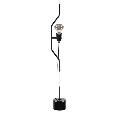 Светильник подвесной Parentesi 10346-1 Black LOFT IT без плафона 1 лампа, основание чёрное в стиле модерн на растяжку фото 3